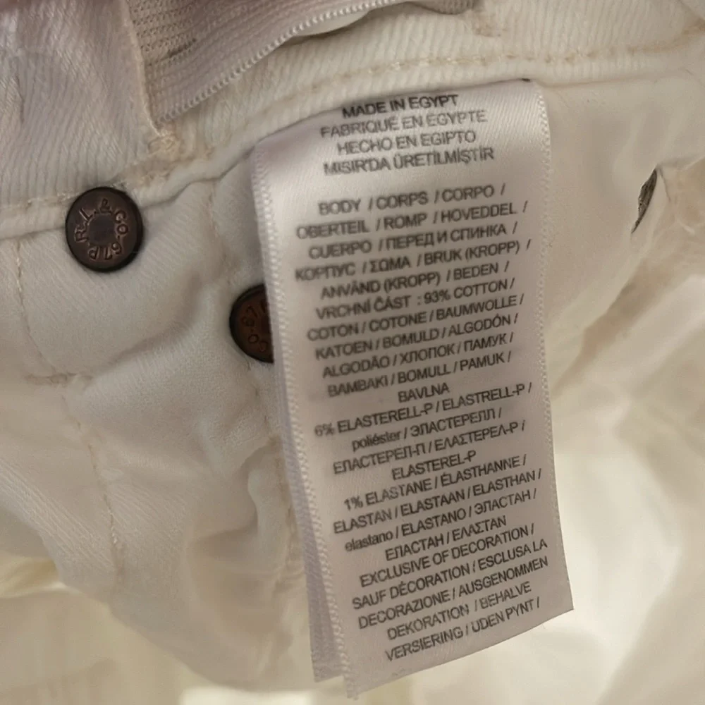Ralph Lauren white denim boy’s jeans